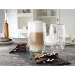 Zwilling Juego De Vasos De Café Con Leche 350 Ml / 2-pzs -Cocina Comercio 000007903