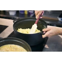 Staub Cocotte 34 Cm, Redondo, Negro, Hierro Fundido -Cocina Comercio 000011529