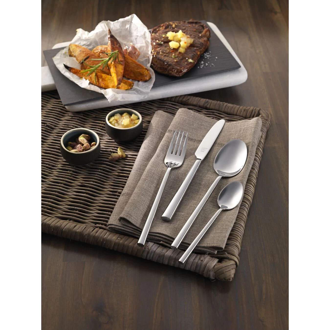 Zwilling Cubertería 113-pzs, Pulido 4 Zwilling Cubertería 113-pzs, Pulido - Imagen 2