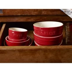 Staub Cuenco 14 Cm, Cerámica, Cereza -Cocina Comercio 000017329