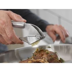 Zwilling Prensa De Ajos 20 Cm, 18/10 Acero Inoxidable, Plata -Cocina Comercio 000021406