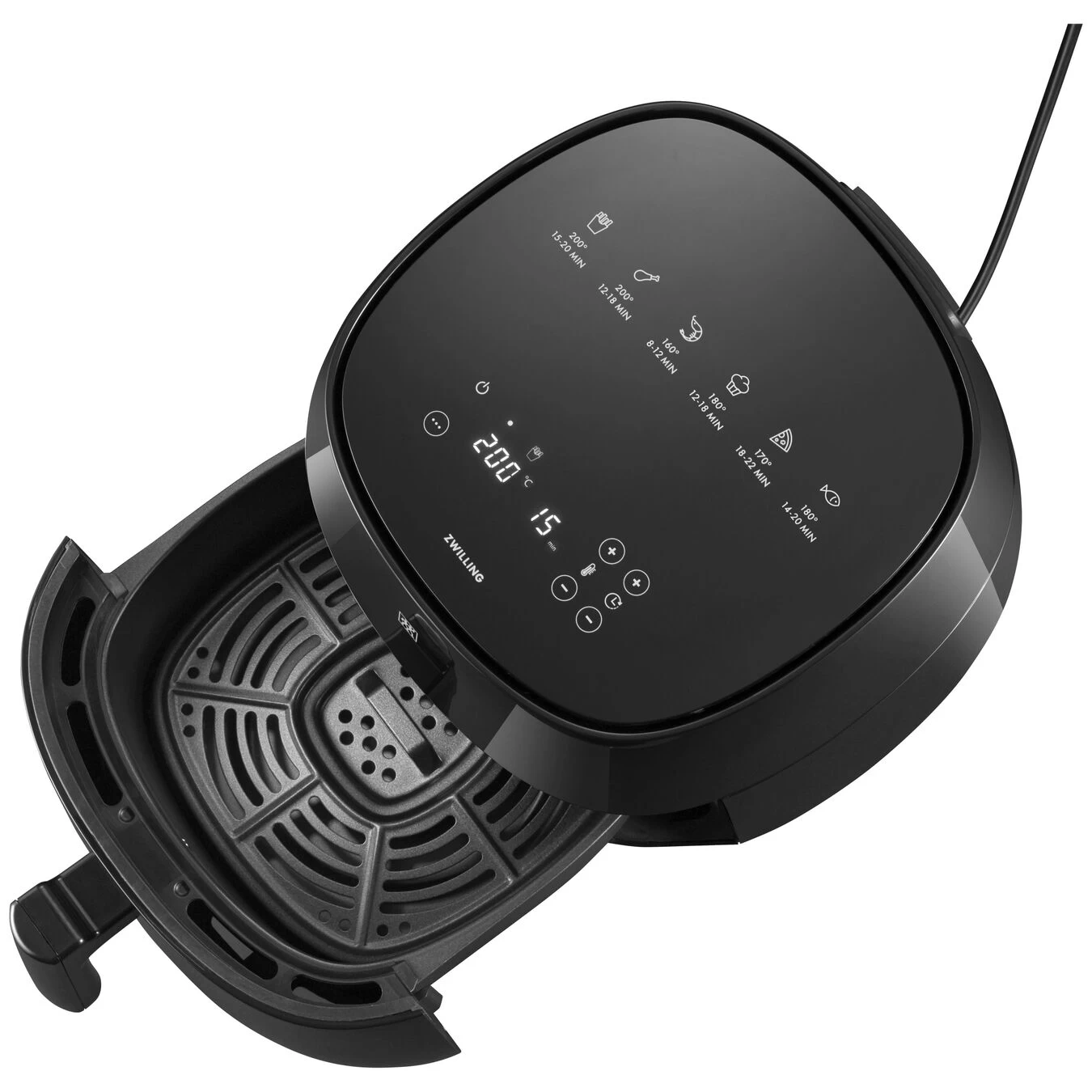 Zwilling Freidora De Aire Caliente 4 L, Negro 4 Zwilling Freidora De Aire Caliente 4 L, Negro - Imagen 2