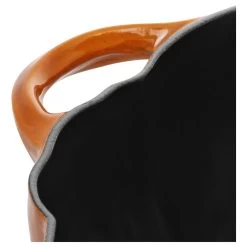 Staub Cocotte 24 Cm, Calabaza, Canela, Hierro Fundido -Cocina Comercio 1024000 2