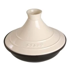 Staub Tajín 20 Cm, Hierro Fundido, Crema