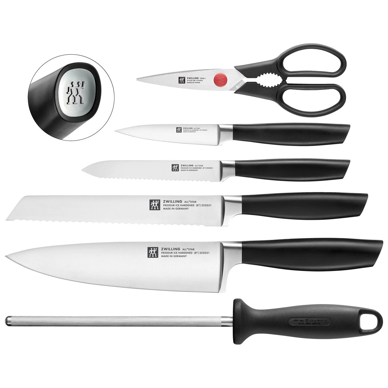 Zwilling Taco De Cuchillos 7-pzs, Negro 4 Zwilling Taco De Cuchillos 7-pzs, Negro - Imagen 2