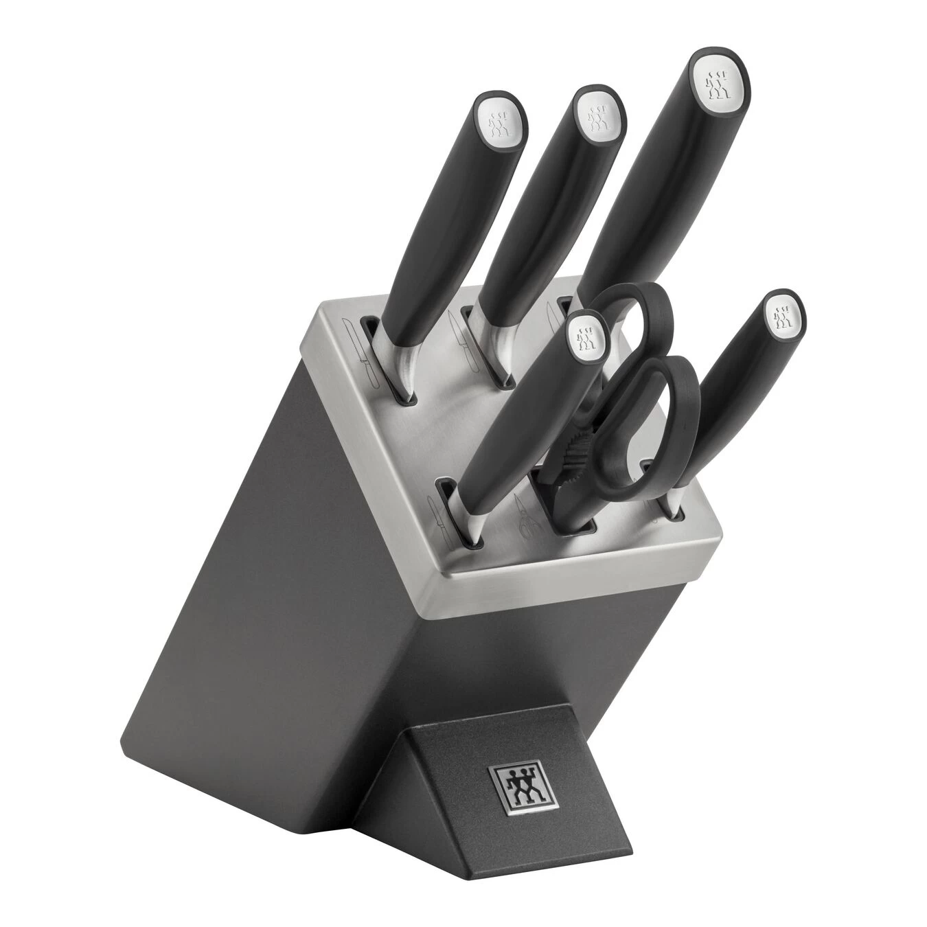 Zwilling Taco De Cuchillos Con Sistema De Autoafilado 7-pzs, Antracita 3 Zwilling Taco De Cuchillos Con Sistema De Autoafilado 7-pzs, Antracita