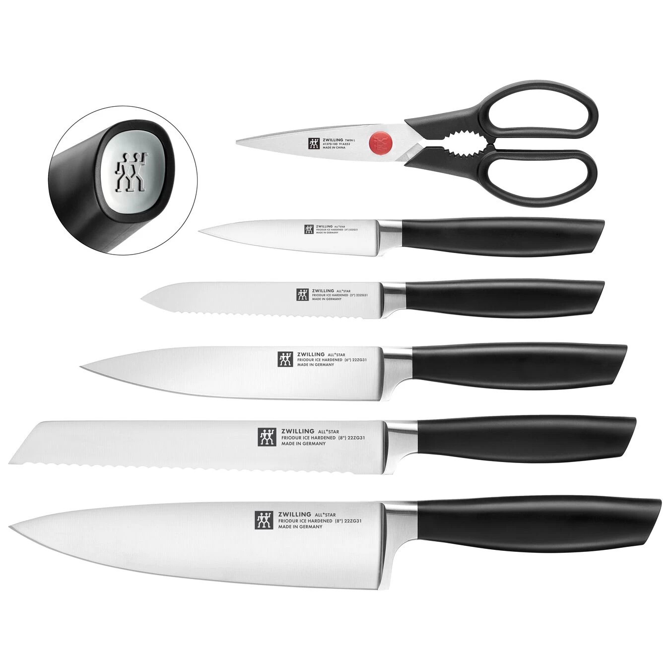 Zwilling Taco De Cuchillos Con Sistema De Autoafilado 7-pzs, Antracita 4 Zwilling Taco De Cuchillos Con Sistema De Autoafilado 7-pzs, Antracita - Imagen 2