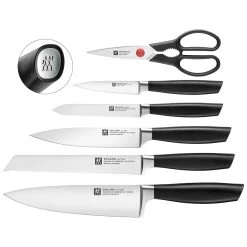 Zwilling Taco De Cuchillos Con Sistema De Autoafilado 7-pzs, Blanco 10 Zwilling Taco De Cuchillos Con Sistema De Autoafilado 7-pzs, Blanco -Cocina Comercio 33780500 1 silver