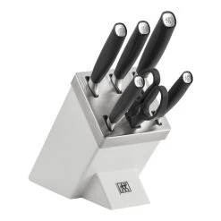 Zwilling Taco De Cuchillos Con Sistema De Autoafilado 7-pzs, Blanco