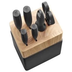 Zwilling Taco De Cuchillos 7-pzs, Negro -Cocina Comercio 36540101 15739