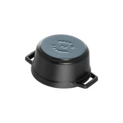 Staub Mini Cocotte 10 Cm, Redondo, Negro, Hierro Fundido -Cocina Comercio 40500 101 0 5