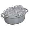 Staub Cocotte 17 Cm, Ovalado, Gris Grafito, Hierro Fundido 2 Staub Cocotte 17 Cm, Ovalado, Gris Grafito, Hierro Fundido -Cocina Comercio 40500 176 0 1