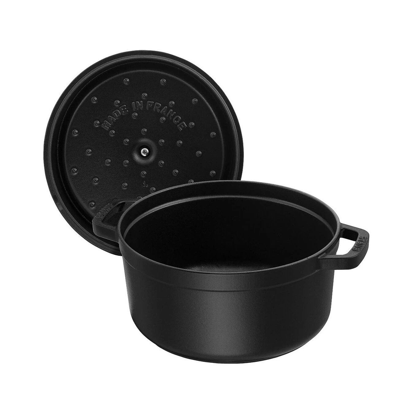 Staub Cocotte 28 Cm, Redondo, Negro, Hierro Fundido 4 Staub Cocotte 28 Cm, Redondo, Negro, Hierro Fundido - Imagen 2