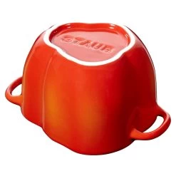 Staub Cocotte 11 Cm, Pimineto, Naranja-rojo, Cerámica -Cocina Comercio 40500 325 0 6