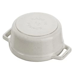 Staub Mini Cocotte 10 Cm, Redondo, Blanco Trufa, Hierro Fundido -Cocina Comercio 40501408 4