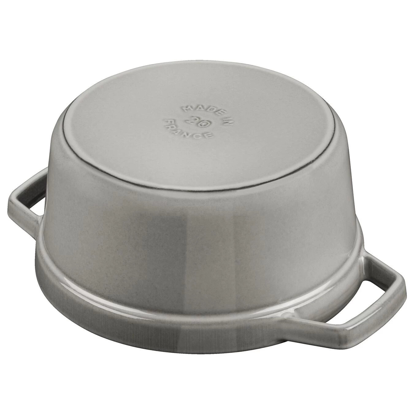 Staub Cocotte 26 Cm, Redondo, Gris Grafito, Hierro Fundido 4 Staub Cocotte 26 Cm, Redondo, Gris Grafito, Hierro Fundido - Imagen 2