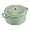 Staub Cocotte 28 Cm, Redondo, Salvia, Hierro Fundido