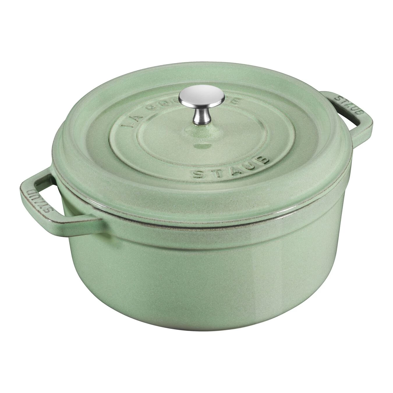 Staub Cocotte 28 Cm, Redondo, Salvia, Hierro Fundido 3 Staub Cocotte 28 Cm, Redondo, Salvia, Hierro Fundido