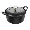 Staub La Coquette 20 Cm, Redondo, Negro -Cocina Comercio 40508 114 0 1