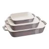 Staub Set De Bandejas De Horno M/L/XL 3-pzs, Gris Antiguo 1 Staub Set De Bandejas De Horno M/L/XL 3-pzs, Gris Antiguo -Cocina Comercio 40508 173 1
