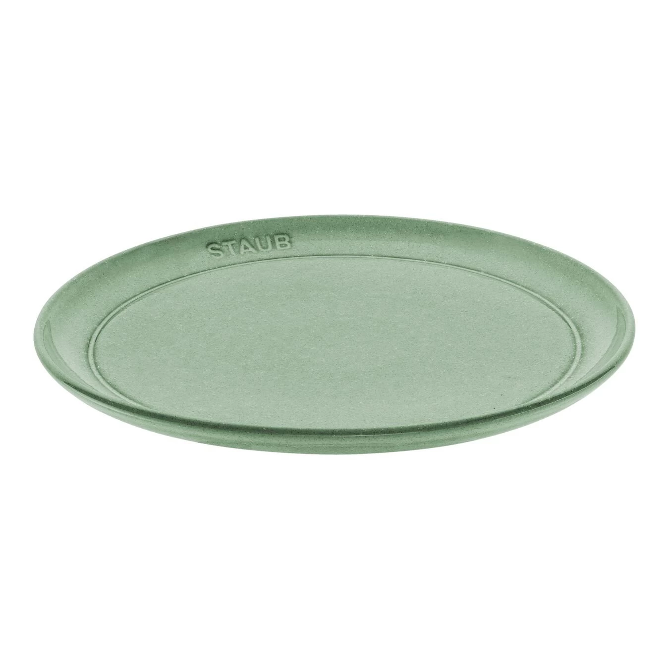 Staub Plato Plano 22 Cm, Cerámica, Salvia 3 Staub Plato Plano 22 Cm, Cerámica, Salvia