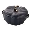 Staub Cocotte 15 Cm, Calabaza, Negro, Cerámica -Cocina Comercio 40508 549 0 1
