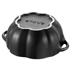 Staub Cocotte 15 Cm, Calabaza, Negro, Cerámica -Cocina Comercio 40508 549 0 3