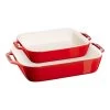 Staub Set De Bandejas De Horno M/L 2-pzs, Cereza -Cocina Comercio 40508 627 1