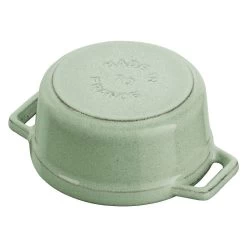 Staub Mini Cocotte 10 Cm, Redondo, Salvia, Hierro Fundido -Cocina Comercio 40508 702 4