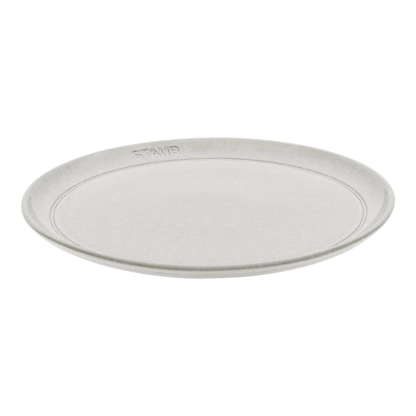 Staub Plato Plano 26 Cm, Cerámica, Blanco Trufa 3 Staub Plato Plano 26 Cm, Cerámica, Blanco Trufa
