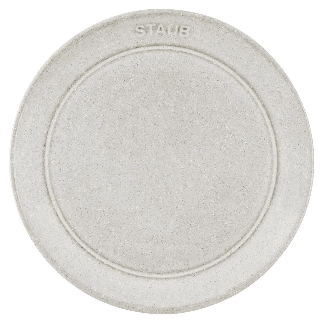 Staub Plato Plano 15 Cm, Cerámica, Blanco Trufa 4 Staub Plato Plano 15 Cm, Cerámica, Blanco Trufa - Imagen 2
