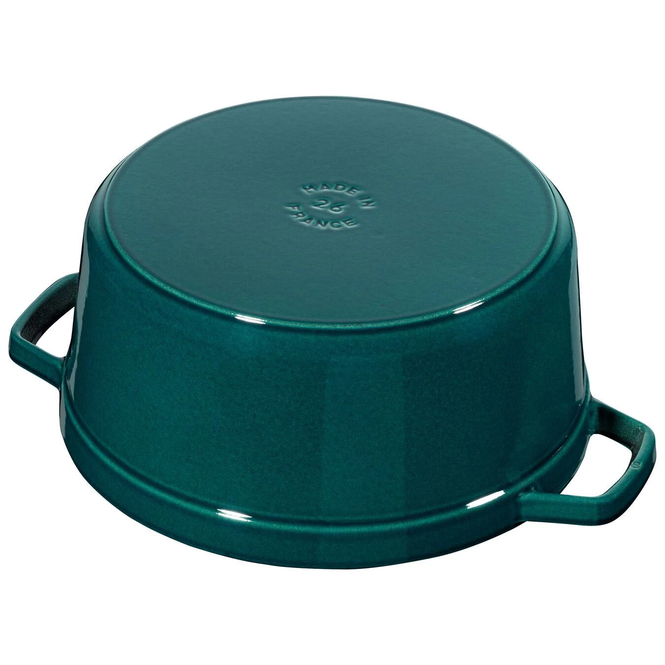 Staub Cocotte 26 Cm, Redondo, Verde Azulado-turquesa, Hierro Fundido 4 Staub Cocotte 26 Cm, Redondo, Verde Azulado-turquesa, Hierro Fundido - Imagen 2