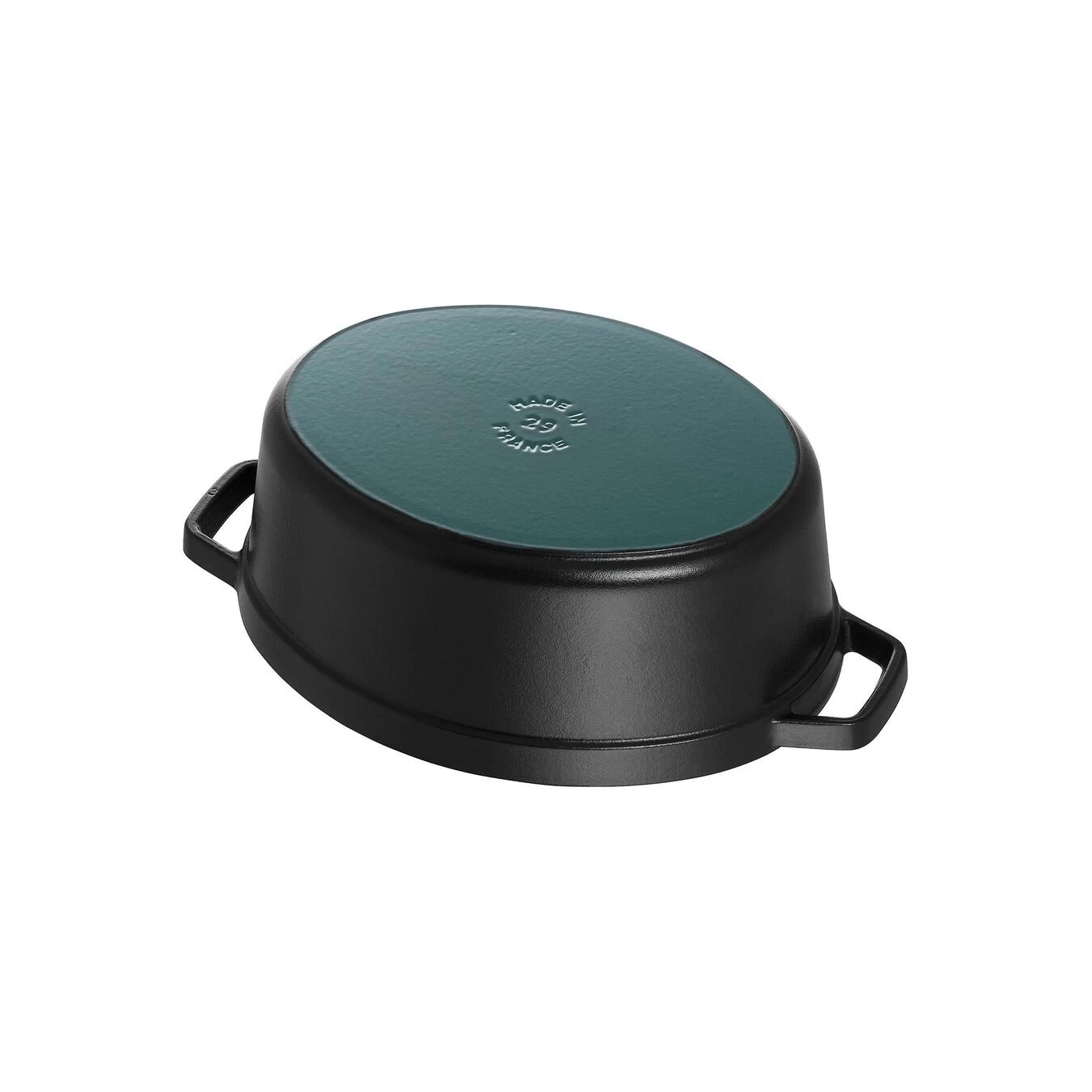 Staub Cocotte 33 Cm, Ovalado, Negro, Hierro Fundido 4 Staub Cocotte 33 Cm, Ovalado, Negro, Hierro Fundido - Imagen 2