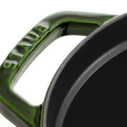 Staub Cocotte 29 Cm, Ovalado, Albahaca, Hierro Fundido -Cocina Comercio 40509 363 0 3 1