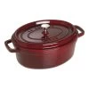 Staub Cocotte 29 Cm, Ovalado, Granadina, Hierro Fundido -Cocina Comercio 40509 364 0 1