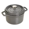 Staub Cocotte 14 Cm, Redondo, Gris Grafito, Hierro Fundido -Cocina Comercio 40509 475 0 1