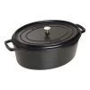 Staub Cocotte 41 Cm, Ovalado, Negro, Hierro Fundido 1 Staub Cocotte 41 Cm, Ovalado, Negro, Hierro Fundido -Cocina Comercio 40509 509 0 1