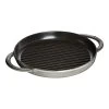 Staub Plancha 26 Cm, Redondo, Gris Grafito, Hierro Fundido 2 Staub Plancha 26 Cm, Redondo, Gris Grafito, Hierro Fundido -Cocina Comercio 40509 522 0 1