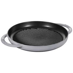 Staub Plancha 26 Cm, Redondo, Gris Grafito, Hierro Fundido 9 Staub Plancha 26 Cm, Redondo, Gris Grafito, Hierro Fundido -Cocina Comercio 40509 522 0 2
