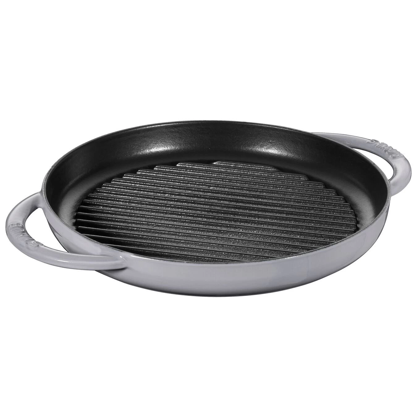 Staub Plancha 26 Cm, Redondo, Gris Grafito, Hierro Fundido 5 Staub Plancha 26 Cm, Redondo, Gris Grafito, Hierro Fundido - Imagen 3