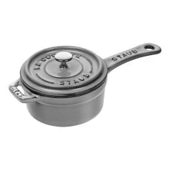 Staub Cazo 10 Cm, Hierro Fundido, Gris Grafito