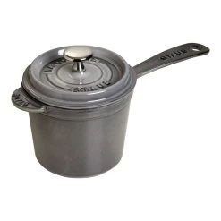 Staub Cazo 14 Cm, Hierro Fundido, Gris Grafito