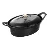 Staub La Coquette 23 Cm, Ovalado, Negro 2 Staub La Coquette 23 Cm, Ovalado, Negro -Cocina Comercio 40509 707 0 1