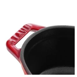 Staub Mini Cocotte 11 Cm, Ovalado, Cereza, Hierro Fundido -Cocina Comercio 40509 807 0 3