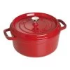 Staub Cocotte 26 Cm, Redondo, Cereza, Hierro Fundido -Cocina Comercio 40509 835 0 2