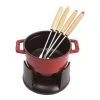 Staub Juego De Fondue 10 Cm, Cereza 1 Staub Juego De Fondue 10 Cm, Cereza -Cocina Comercio 40509 900 0 1