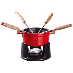 Staub Juego De Fondue 10 Cm, Cereza -Cocina Comercio 40509 900 0 3