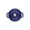 Staub Mini Cocotte 10 Cm, Redondo, Azul Oscuro, Hierro Fundido -Cocina Comercio 40510 262 0 2