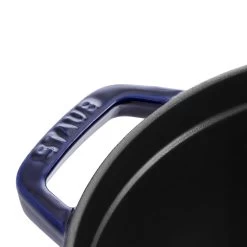 Staub Cocotte 22 Cm, Redondo, Azul Oscuro, Hierro Fundido 8 Staub Cocotte 22 Cm, Redondo, Azul Oscuro, Hierro Fundido -Cocina Comercio 40510 265 0 3