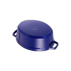 Staub Cocotte 29 Cm, Ovalado, Azul Oscuro, Hierro Fundido -Cocina Comercio 40510 288 0 6
